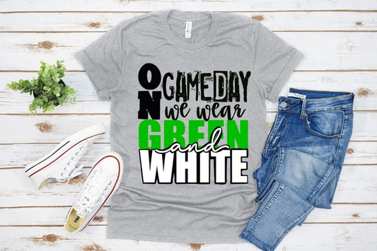 Green & White